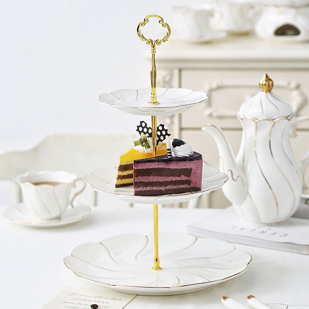 3 tier serving plate stand