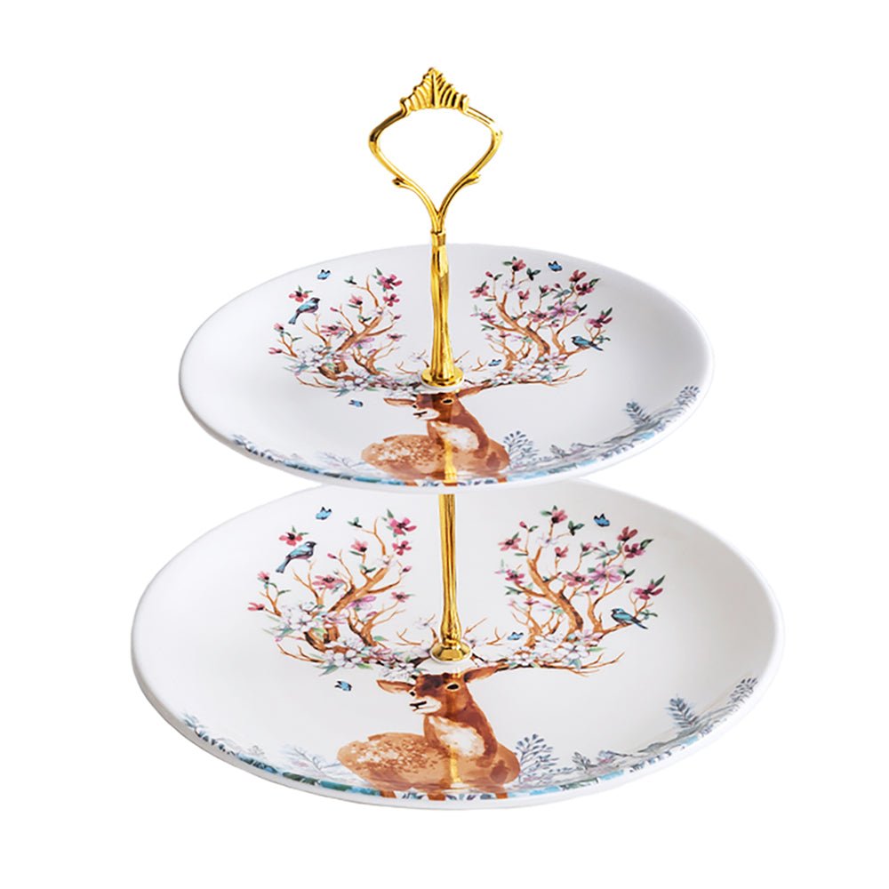 3 tier serving tray christmas