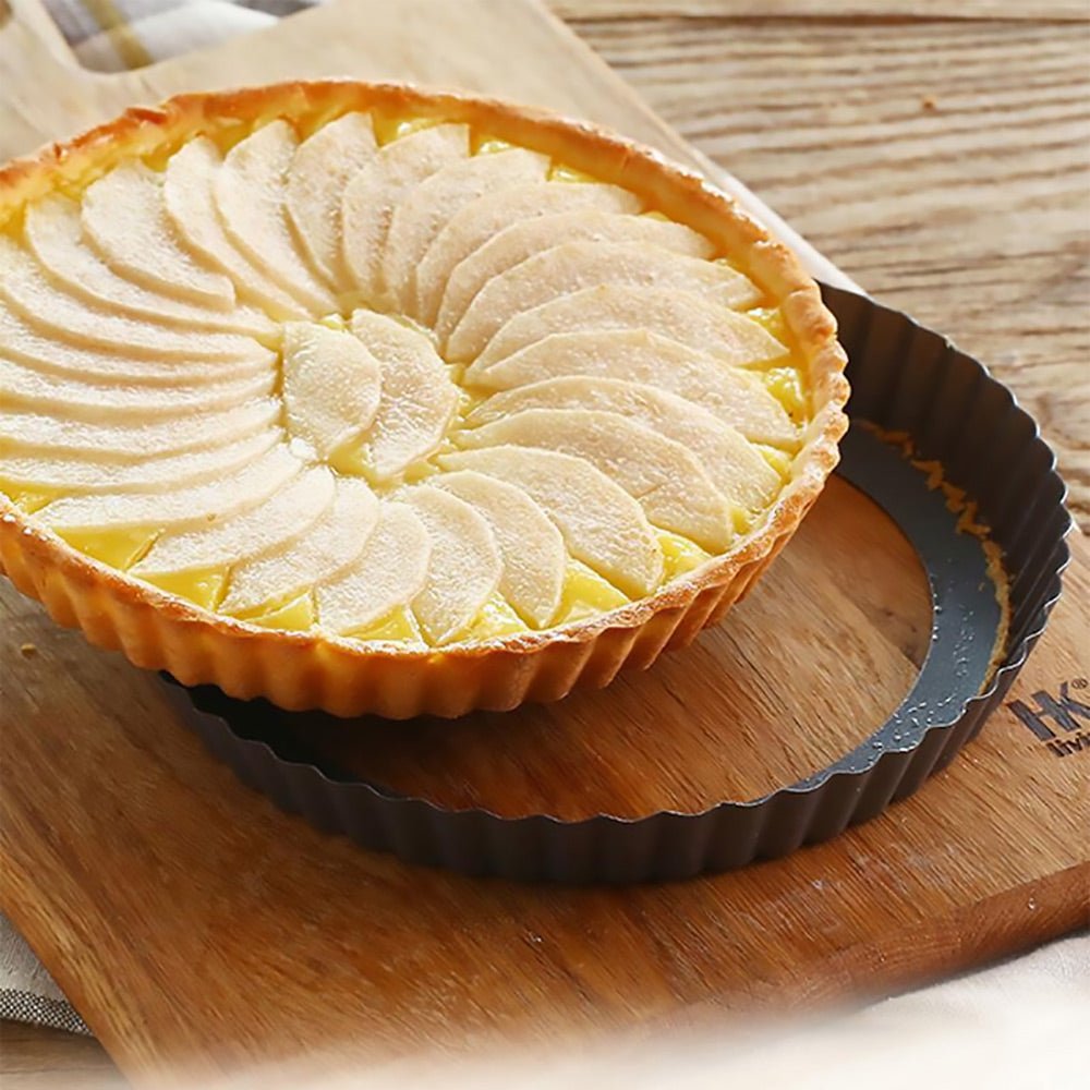 7 inch tart pan with removable bottom