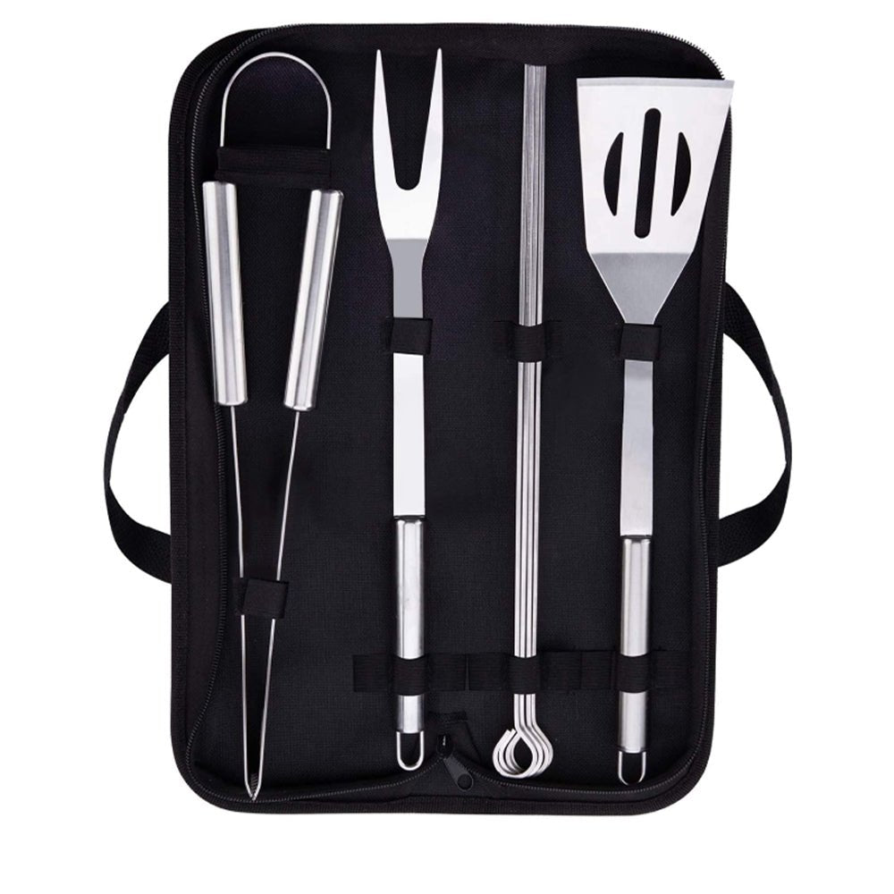 bbq tool set stainless steel