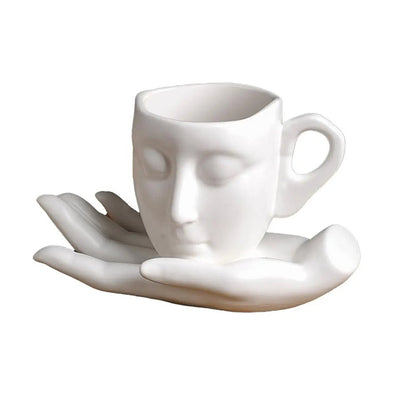 ceramic cup and saucer