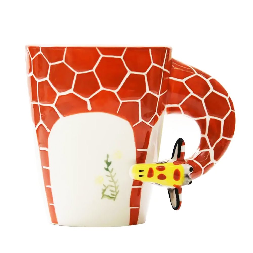 ceramic mug with animal inside