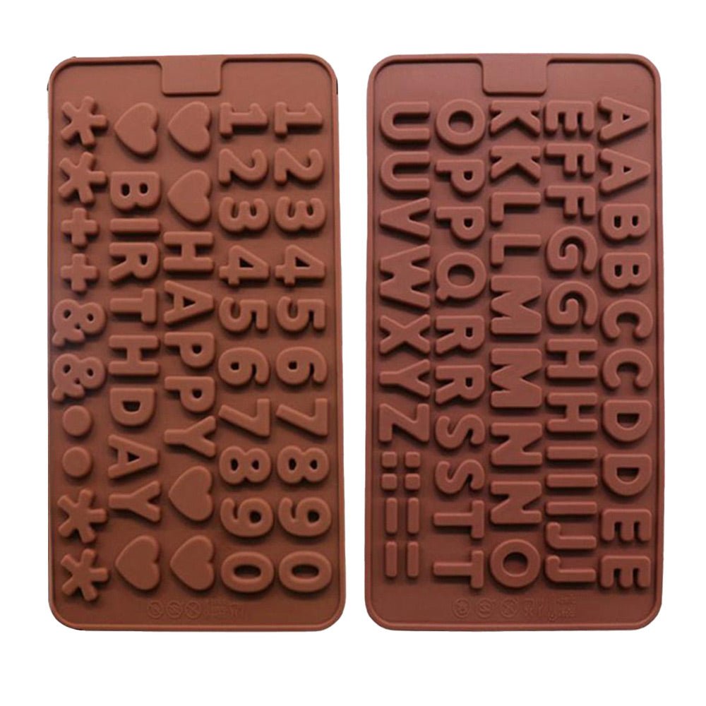 chocolate mold letters