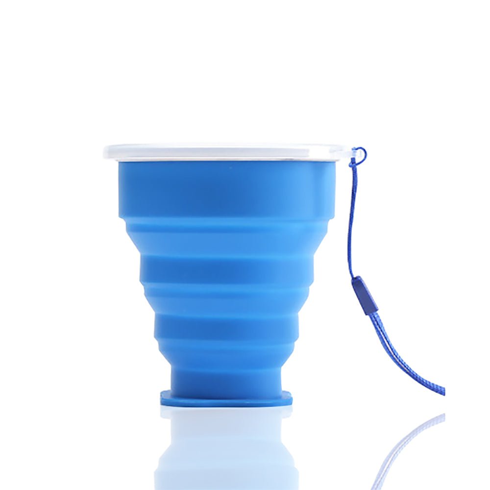 collapsible silicone travel cup