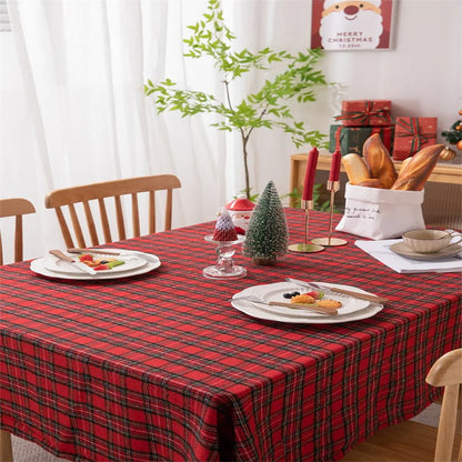 gingham tablecloth cotton