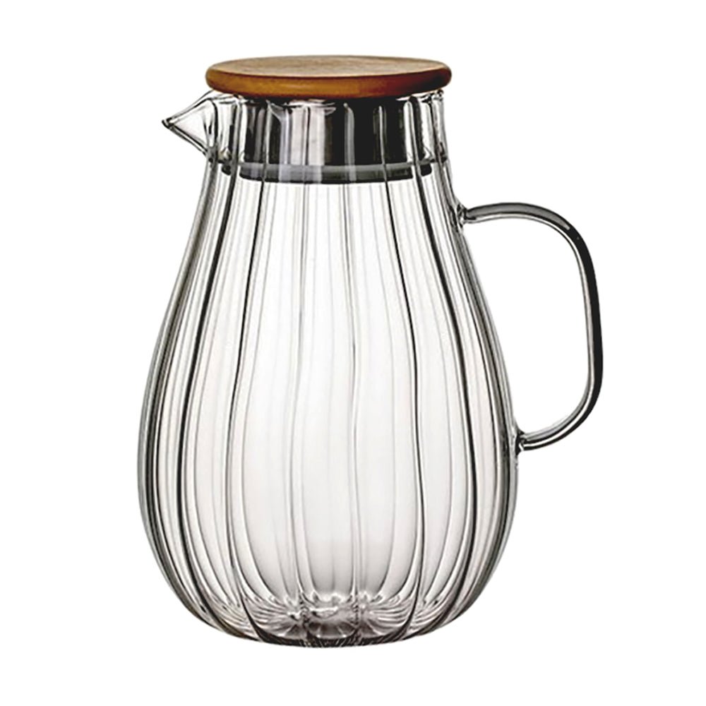 glass pitcher hot water