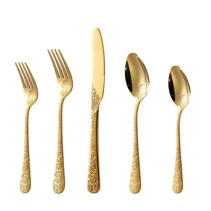gold plated cutlery set australia