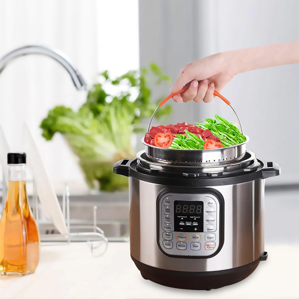 how to use steamer basket in pressure cooker