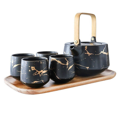 japanese ceramic tea set