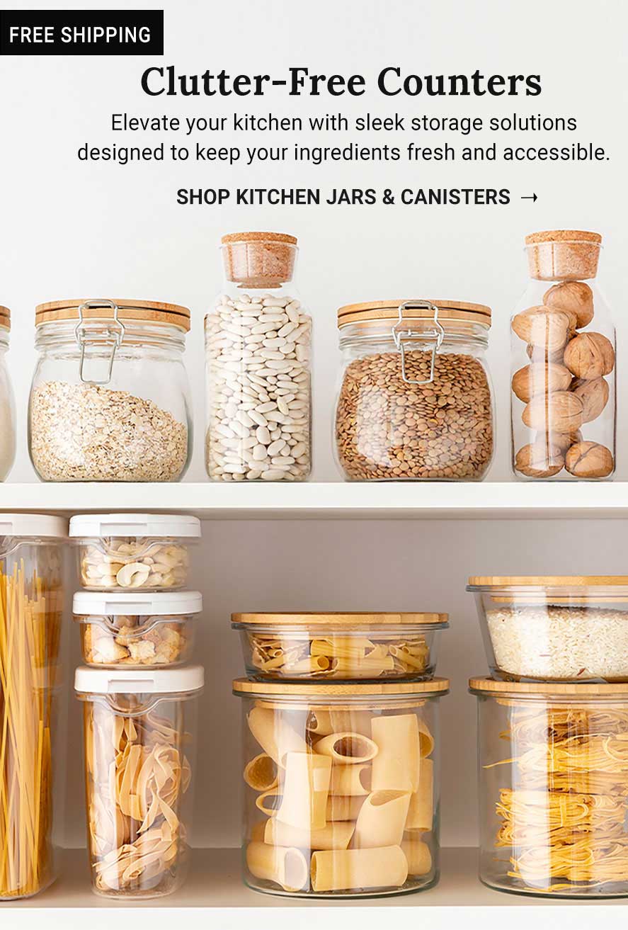 kitchen canisters glass Mobile