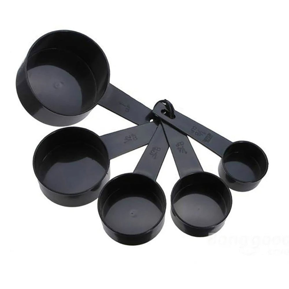 matching measuring cups and spoons