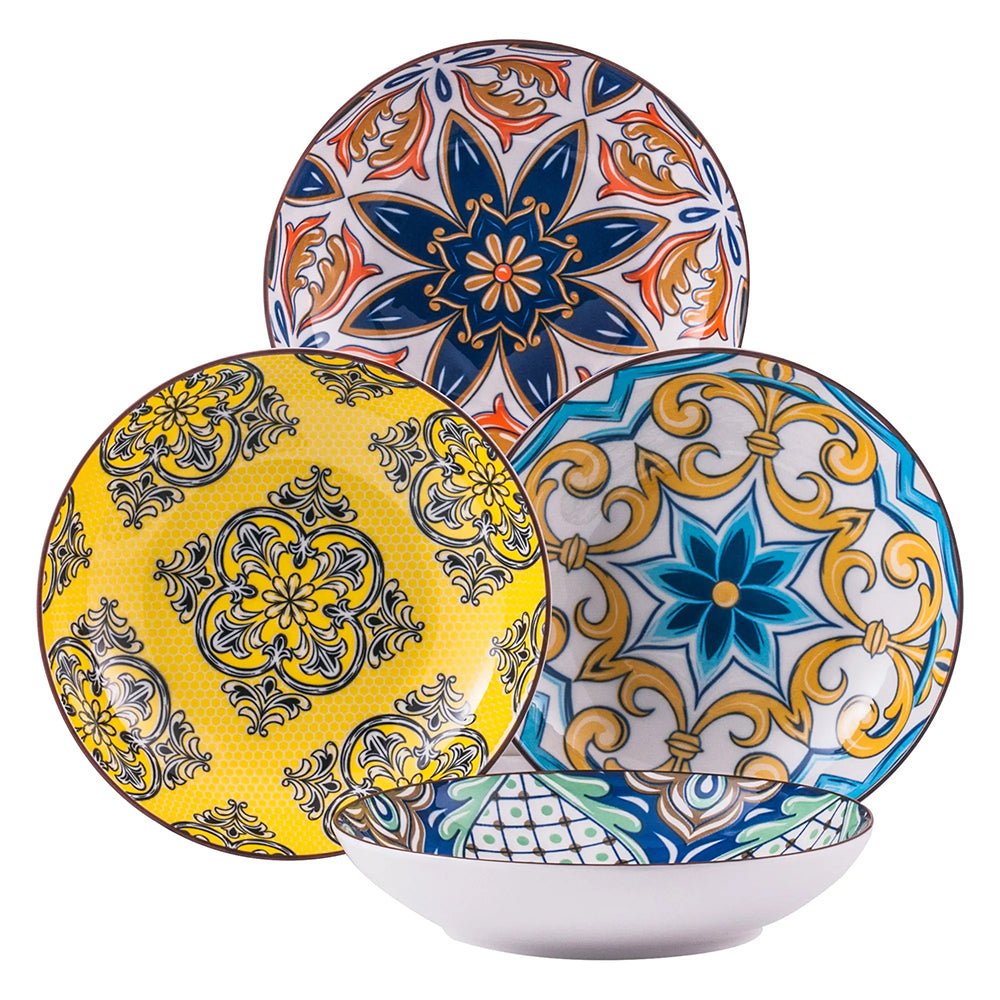 moroccan ceramic plates