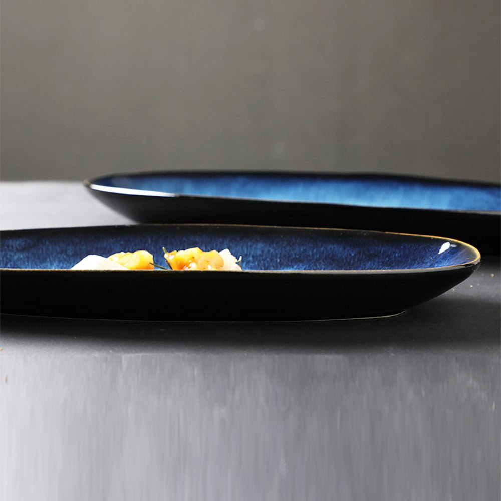 oval ceramic serving platter