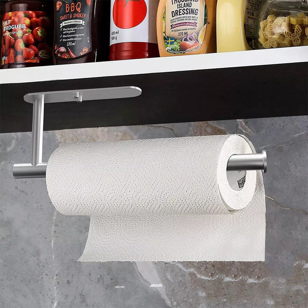 paper towel holder and spice rack