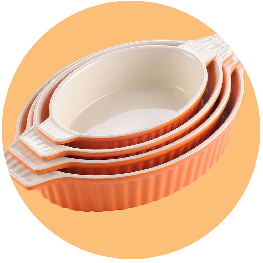 porcelain baking dishes collection