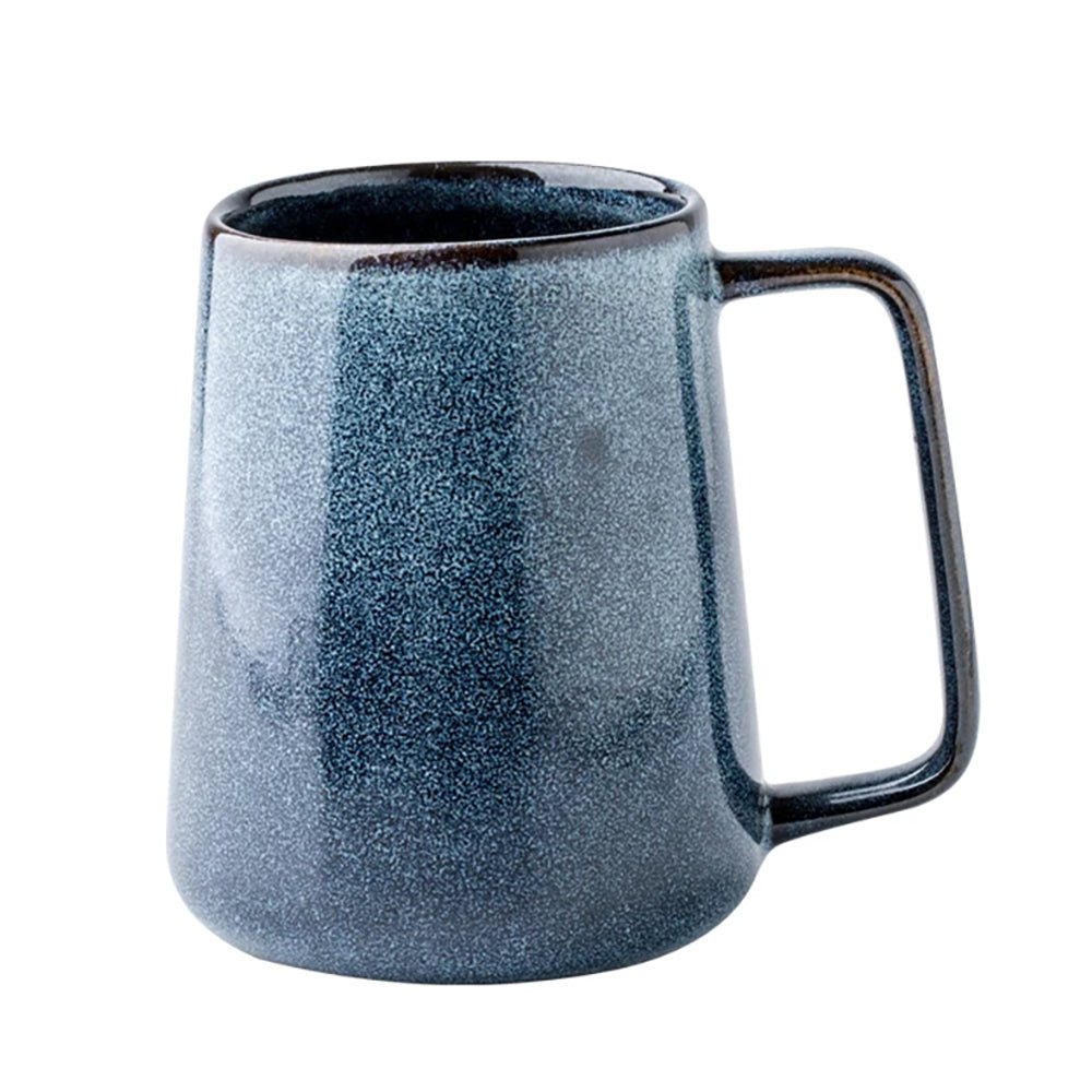 porcelain tea mug with infuser and lid