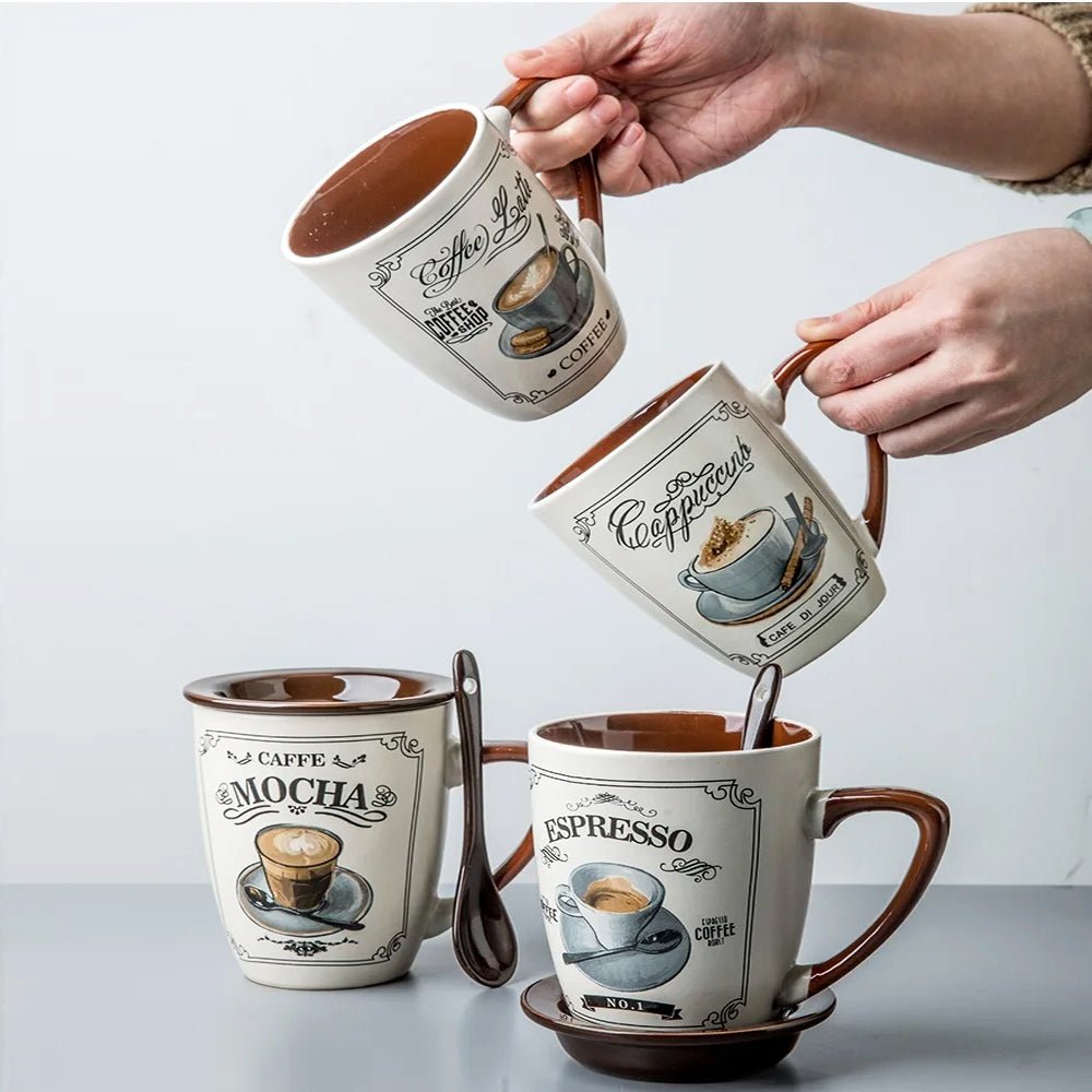pottery coffee mugs made in usa