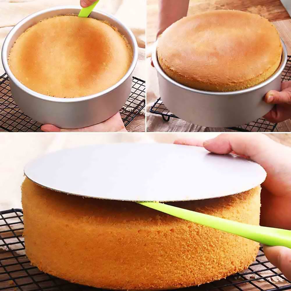 round cake pan removable bottom