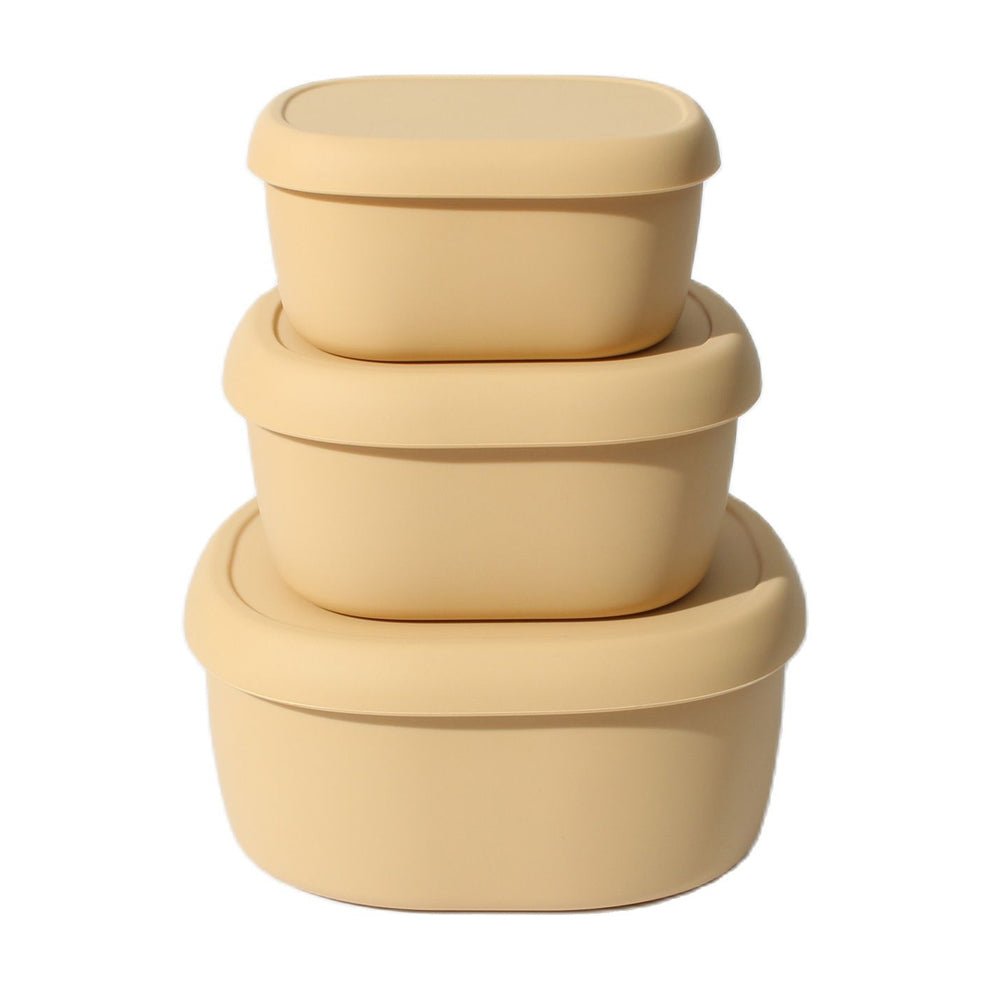 silicone food storage container