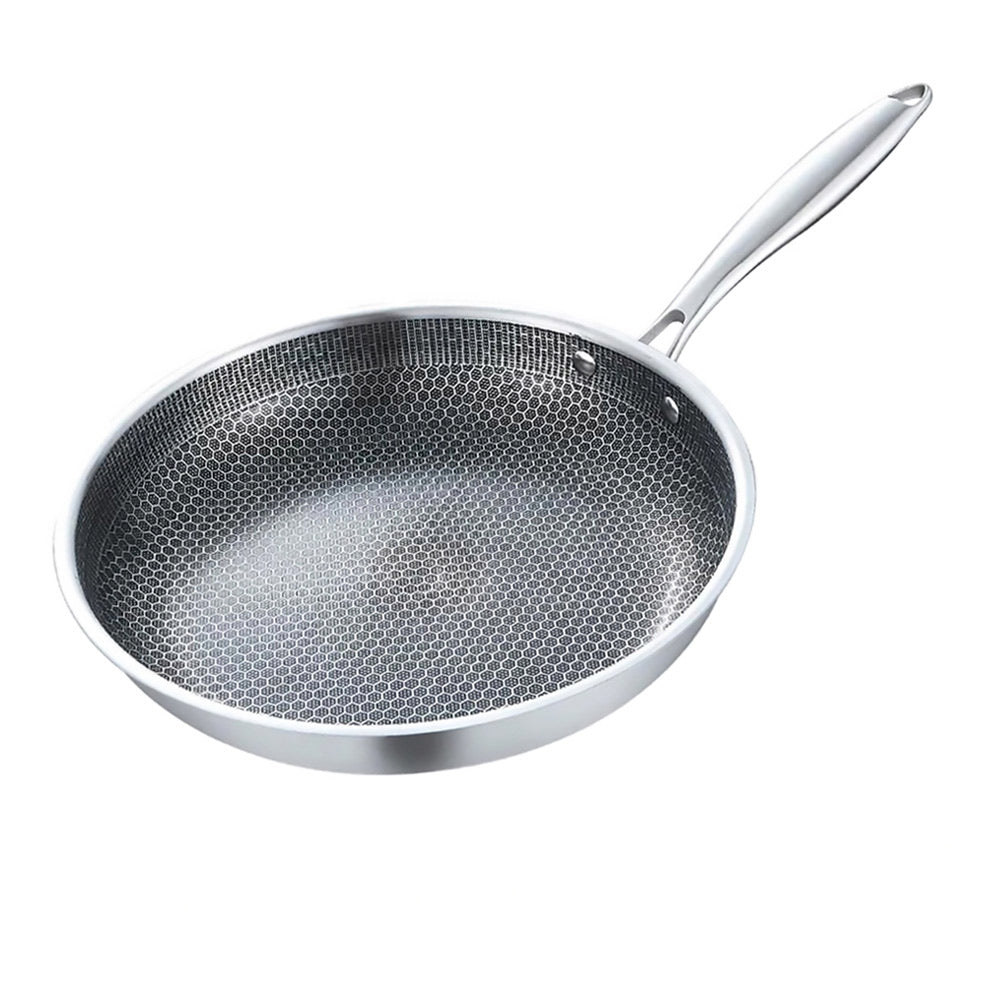 stainless steel fry pan non stick