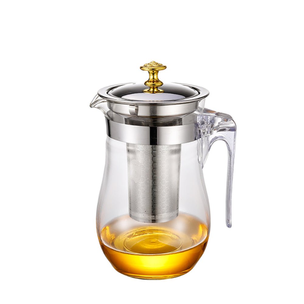 teapot with infuser for loose tea