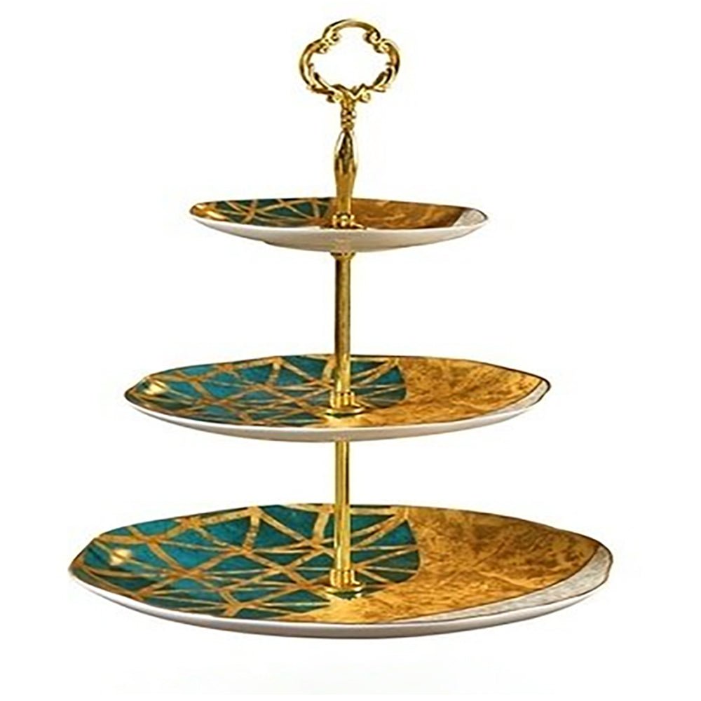 tiered cake stand vintage