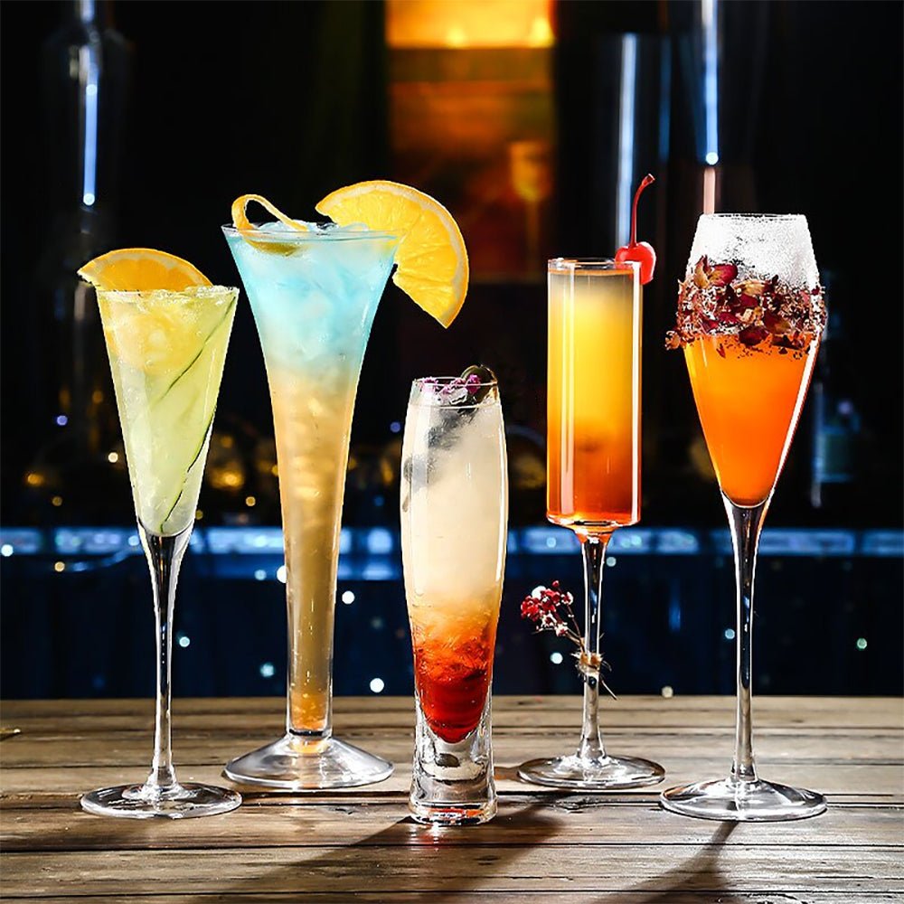 toasting flutes and cake knife & server set