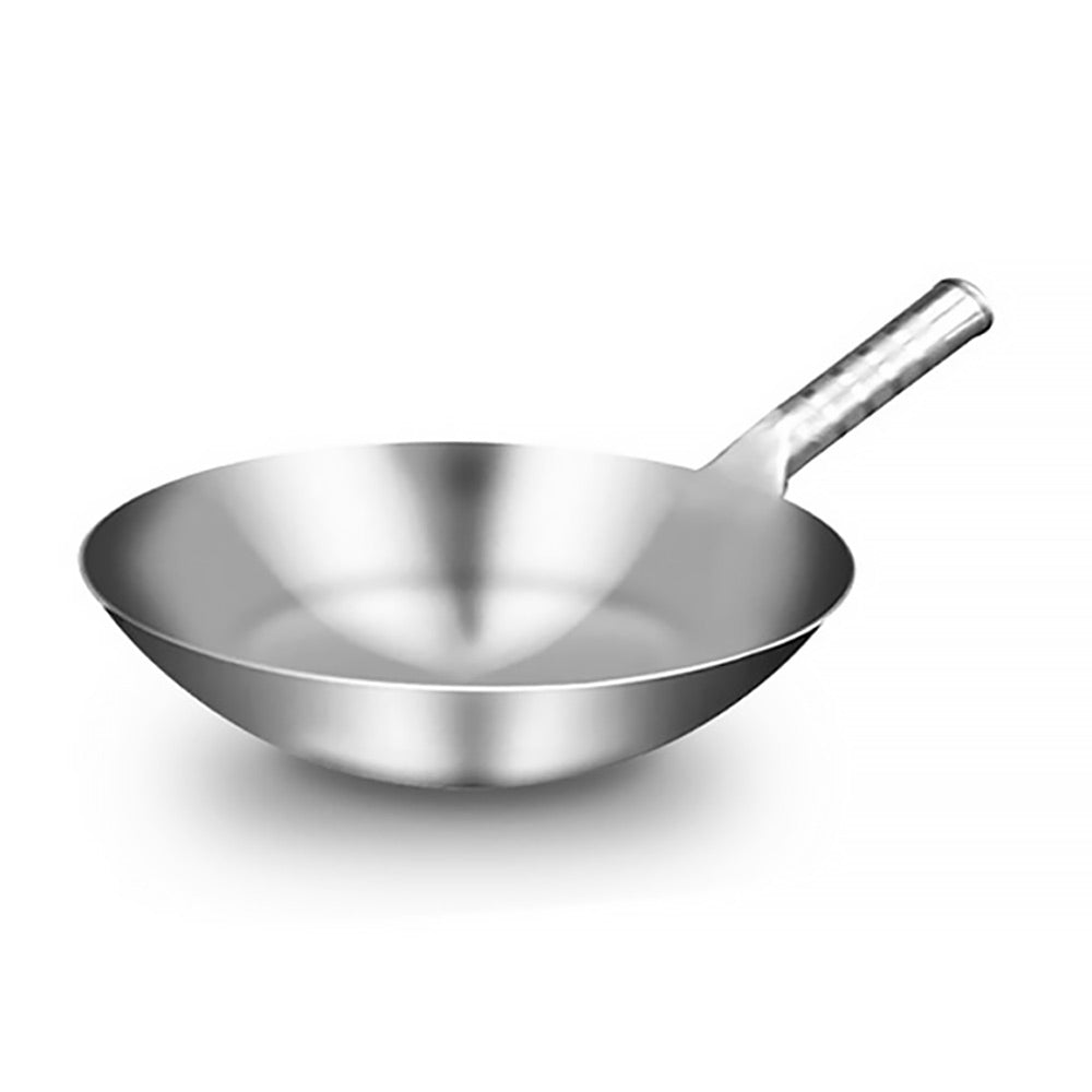 does stainless steel pan stick