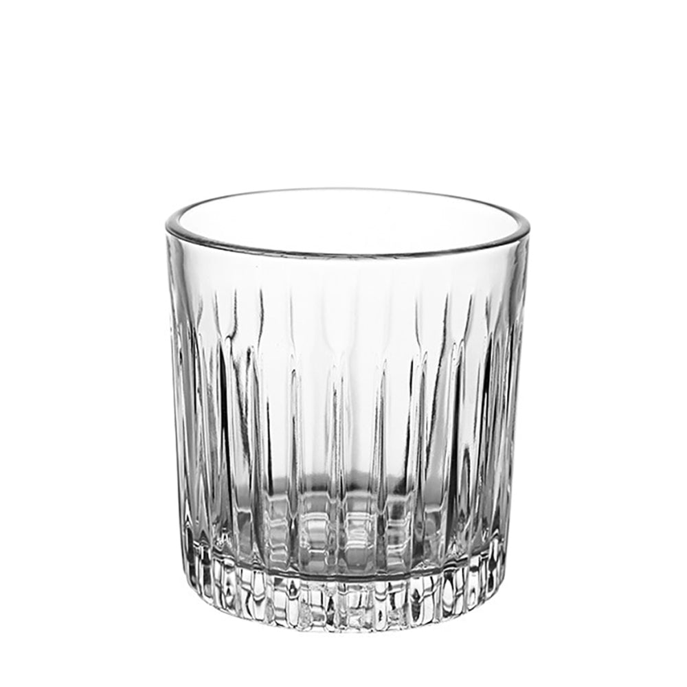 drinking glasses ribbed