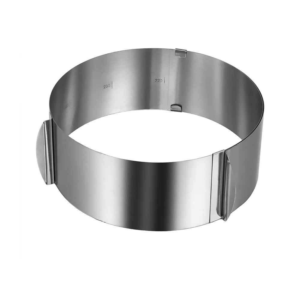 stainless steel round cake ring