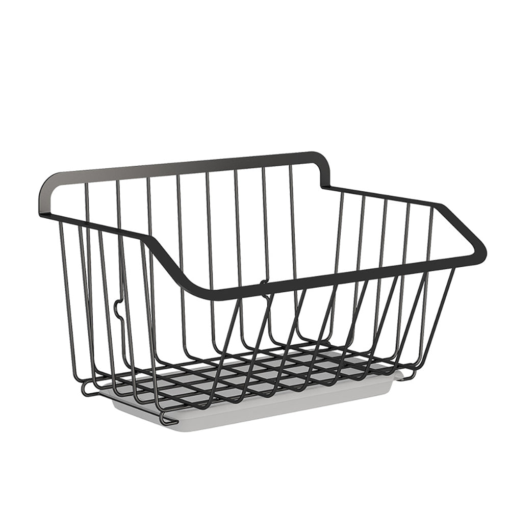 wire basket storage shelf