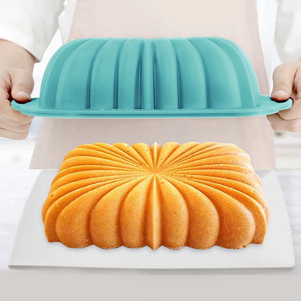 baking with silicone loaf pan