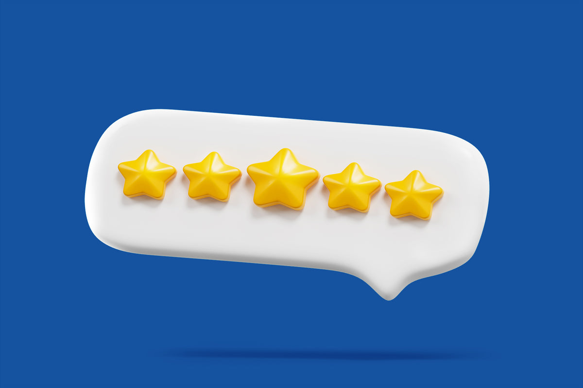 Stars displayed as part of a review and feedback section, highlighting the quality and satisfaction of the best affordable cookware, reflecting customer appreciation and high ratings.