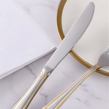 Best stainless flatware showcasing intricate details, crafted with 18/10 stainless steel.