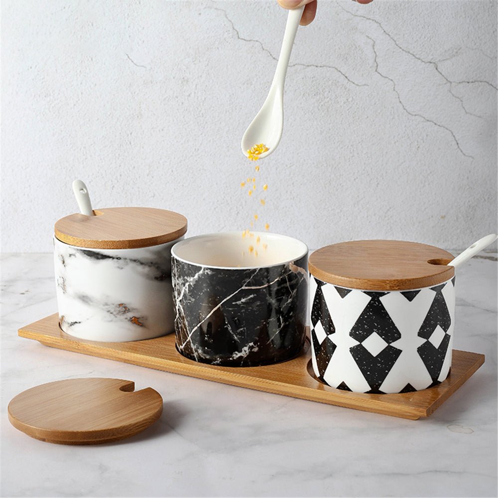 ceramic tea canisters