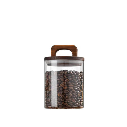 Hector Coffee &amp; Tea Glass Canisters