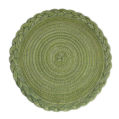 cotton braided placemats