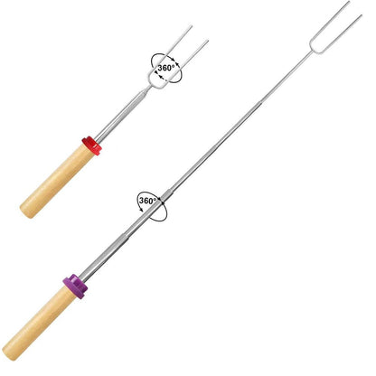 flat stainless steel kebab skewers