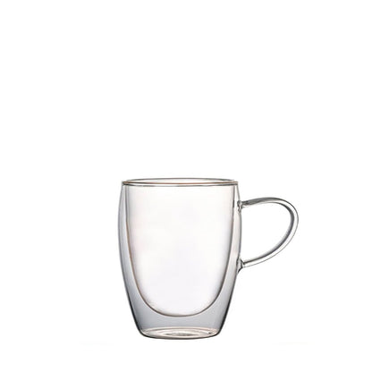 mug glass with handle