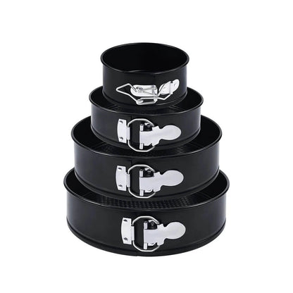 9 inch springform cake pan, nonstick design for easy release, ideal for cheesecakes, layer cakes, and delicate desserts.