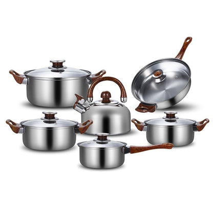 Vinci Stainless Steel 11-Piece Cookware Set