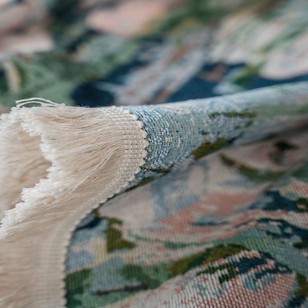 tablecloth with tassels