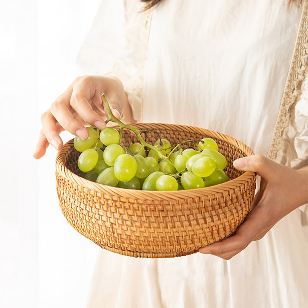 wicker bread basket